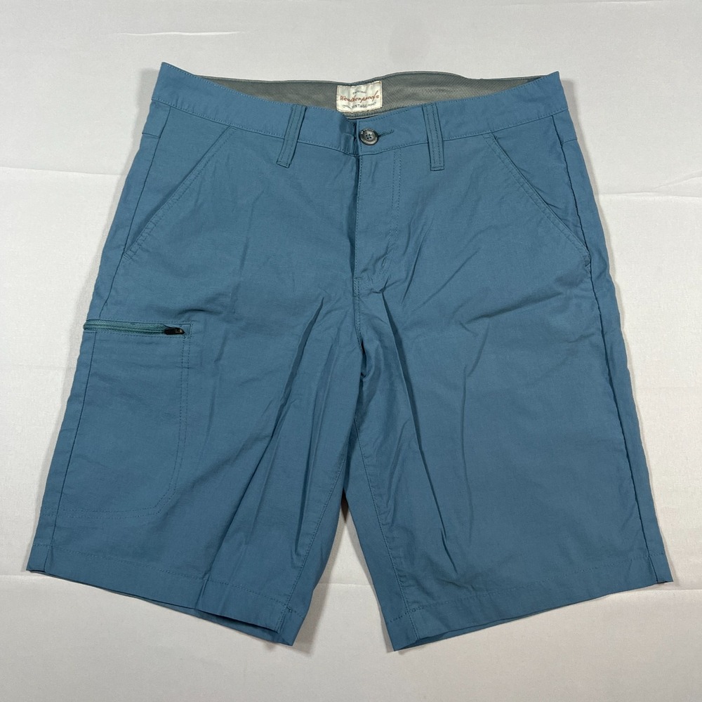 Weatherproof Vintage Packable Hybrid Shorts Mens 32 Slate Blue Regular Fit Cargo